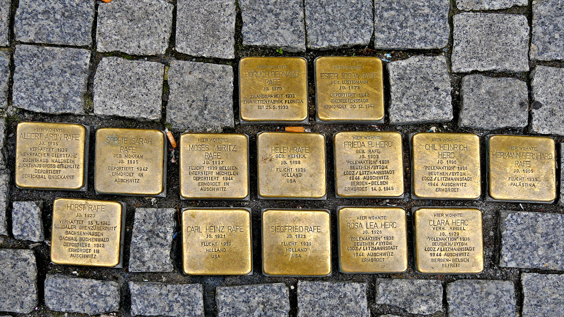 Stolpersteine in Leipzig