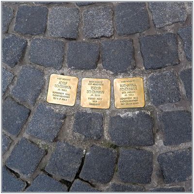 Stolpersteine - Theaterstraße, Landshut