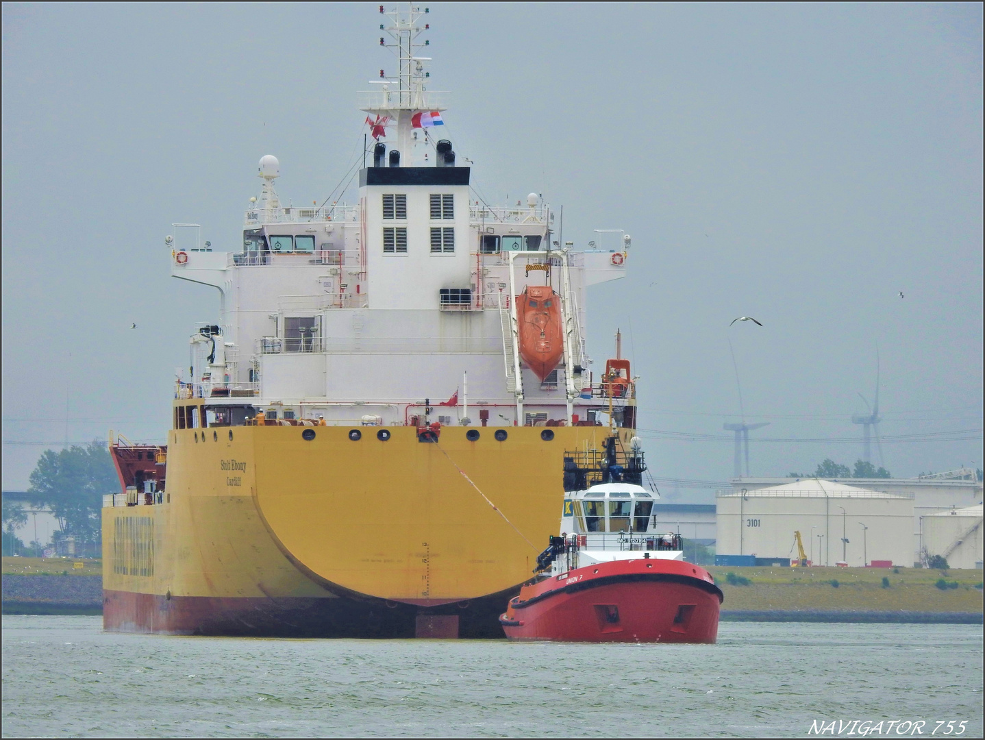 Stolt EBONY, Chemical Tanker, Rotterdam.