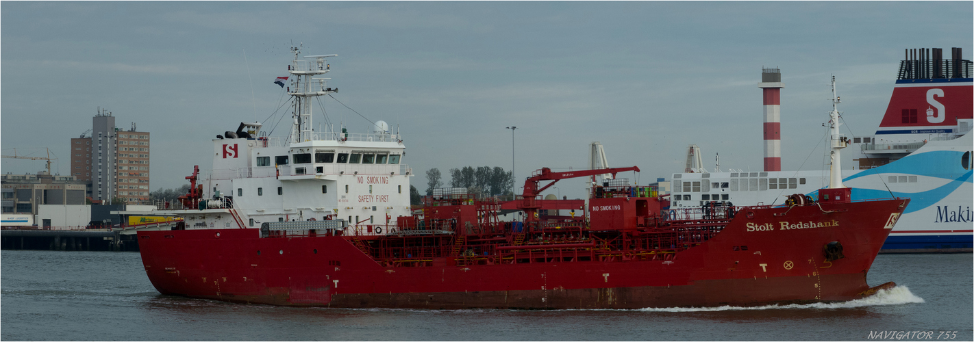 STOLT REDHANKS, Oil / Chemical Tanker / Nieuwe Waterweg - Rotterdam
