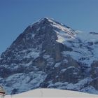 Stolz und mächtig steht er da der 3970 m hohe Eiger  mit seiner Nordwand