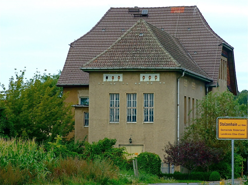 Stolzenhain an der Röder Schaltzentrale(bis 1994) 2 km bis Sachsen
