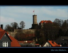 stolzer Blick der Sparrenburg