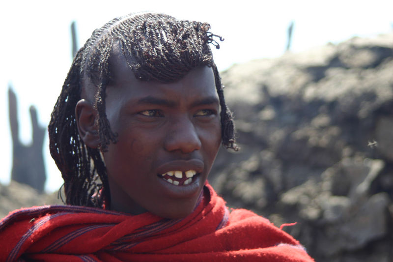 Stolzer Maasai...