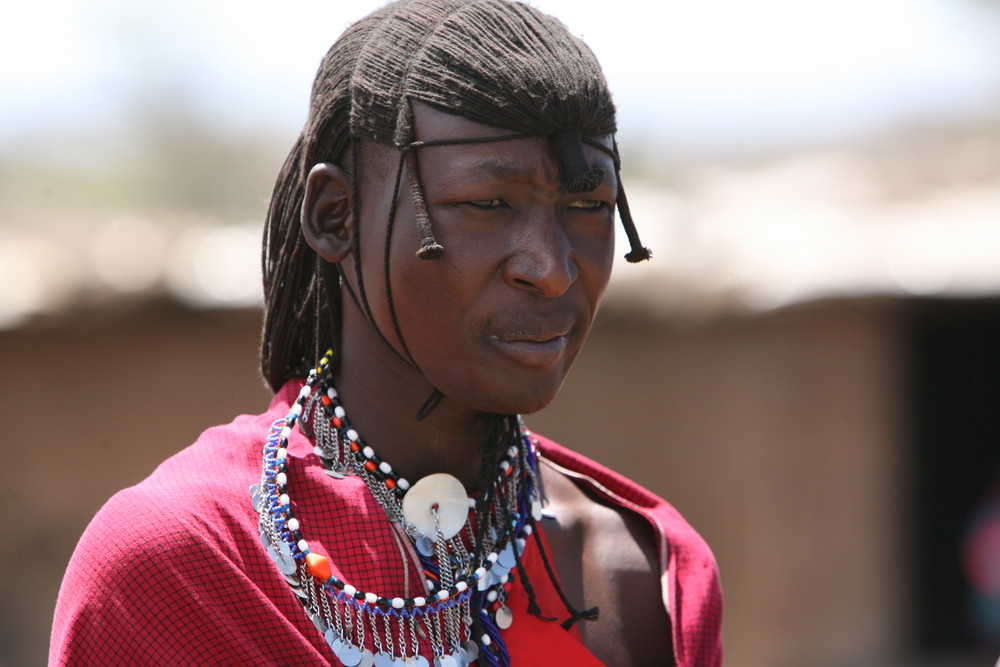 Stolzer Massai