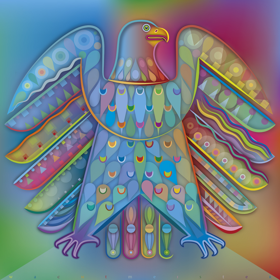 Stolzes buntes Vöglein | Proud Colorful Little Bird