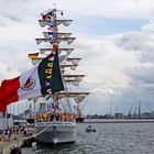 Stolzes Segelschulschiff aus Mexico