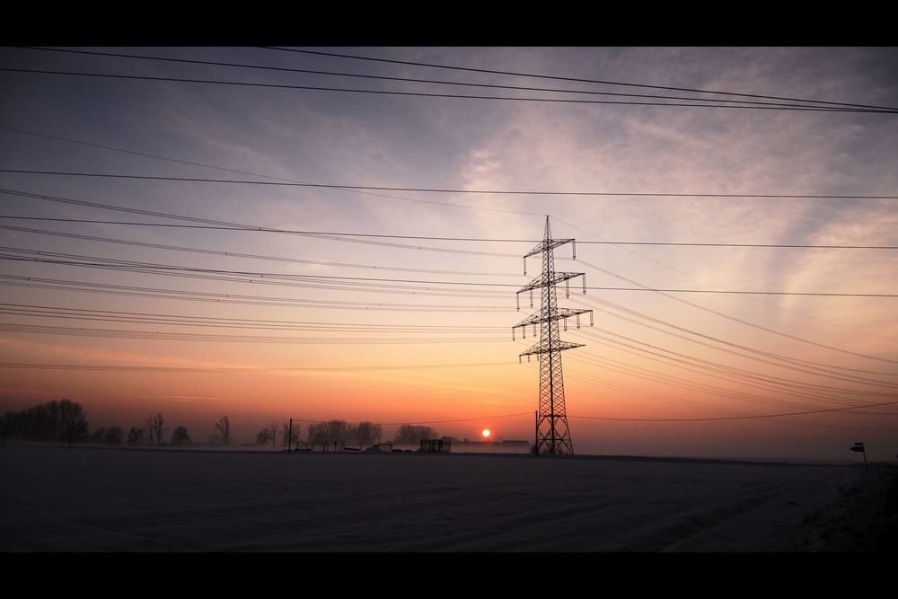 Stommast im Winter von Björn Sonnenschein 