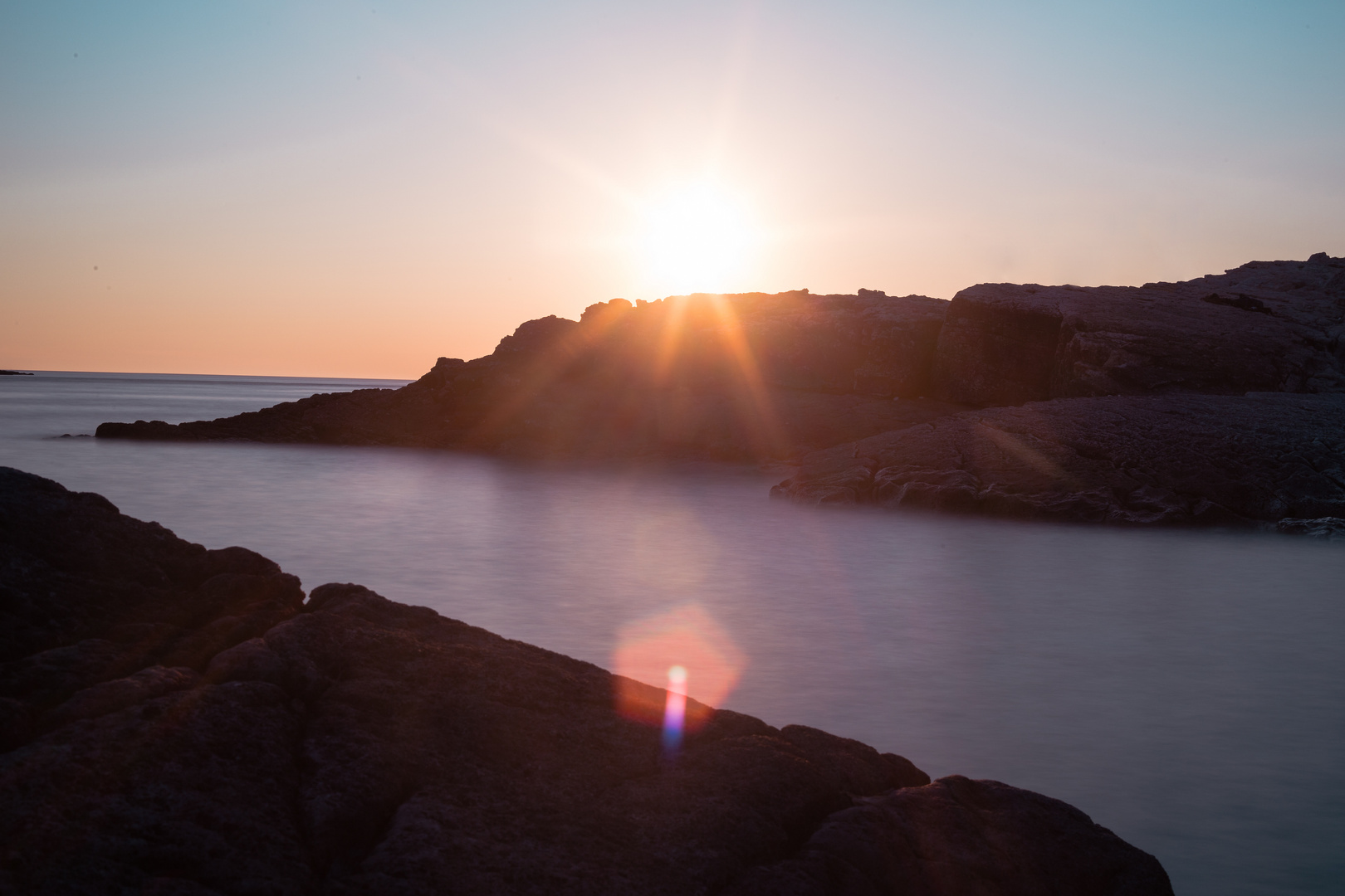 STONE AND SUNSET