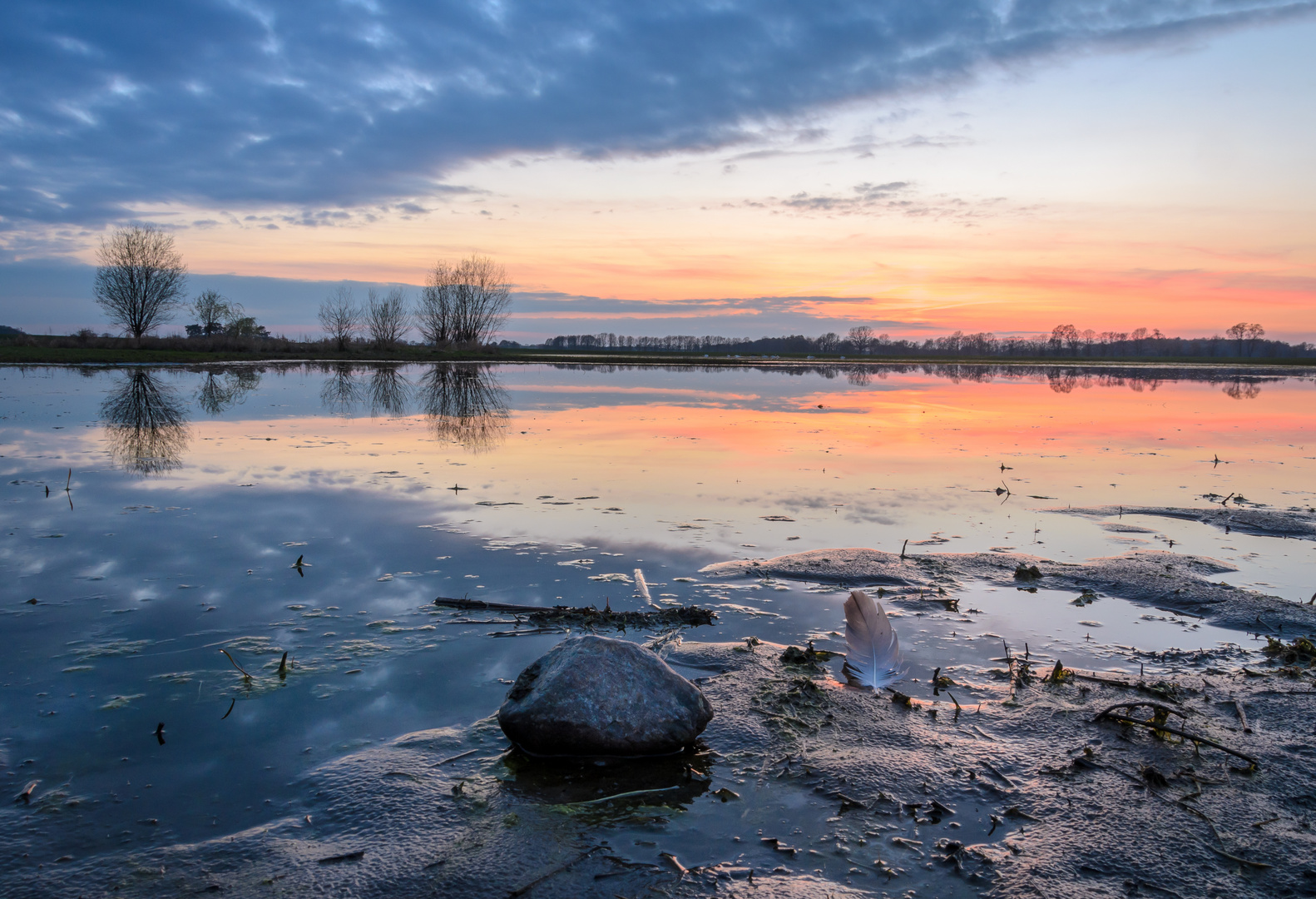 Stone at Sunset