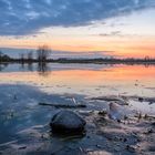 Stone at Sunset