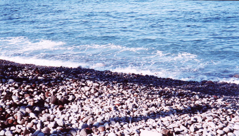 Stone beach