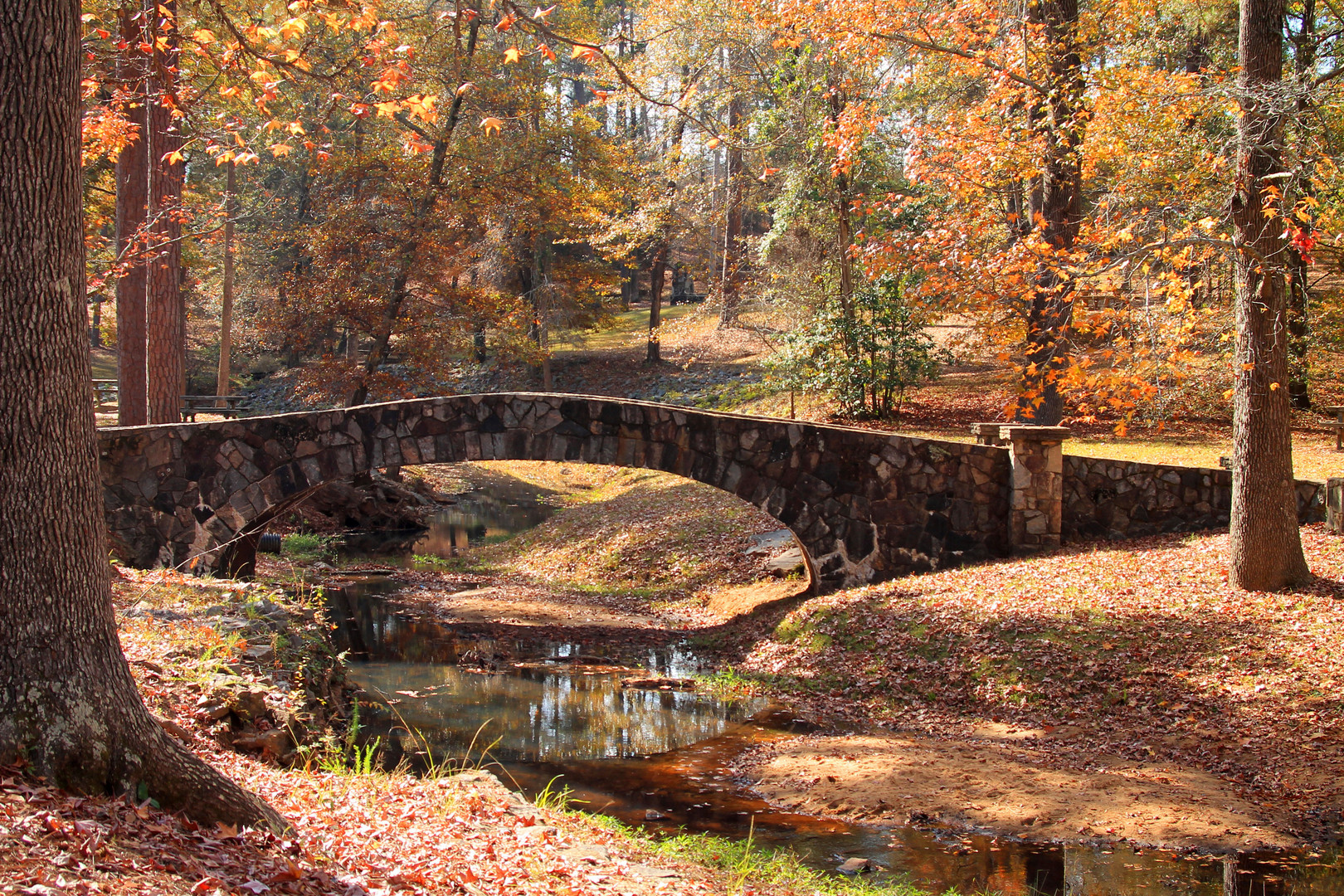 Stone Bridge at Flat Rock Park