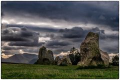Stone Circle im November