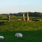 Stone circle near Glengorm Castle