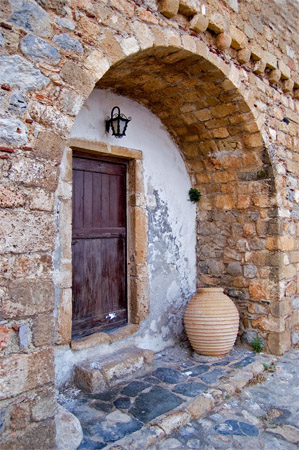 stone doorway