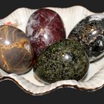 stone eggs ...