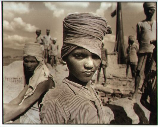 stone factory worker