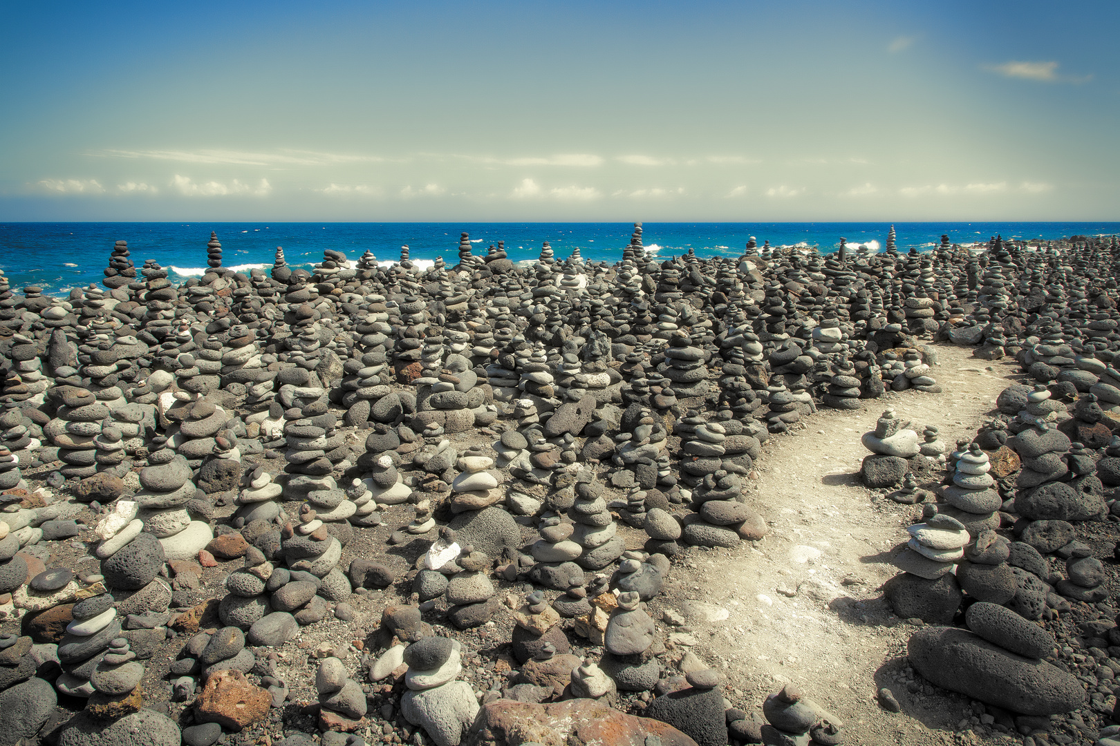 stone field