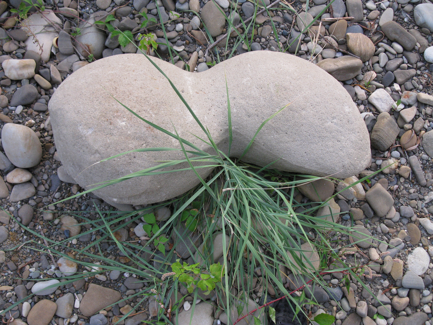 stone & grass