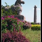 Stone horse in "QianLing" (Xi'an)