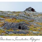 Stone houses in Saanatunturi, Kilpisjärvi