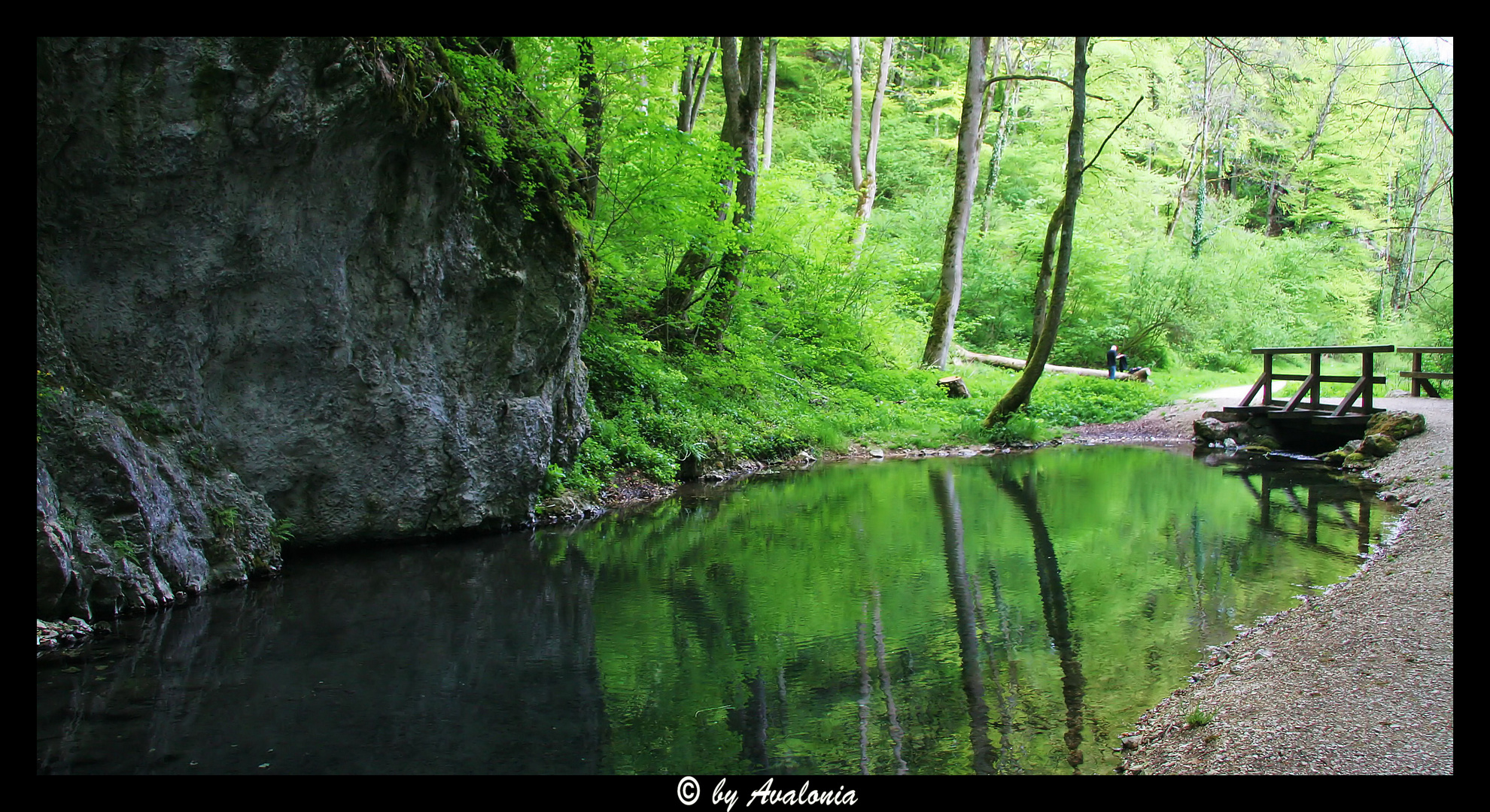 Stone meets water