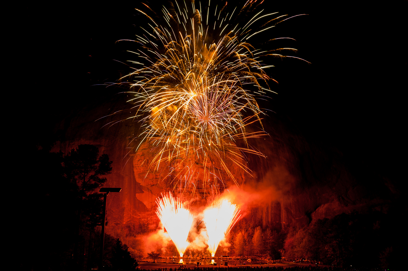 Stone Mountain, Feuerwerk 11