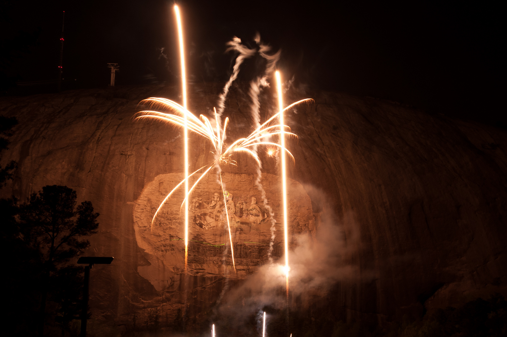 Stone Mountain, Feuerwerk 7