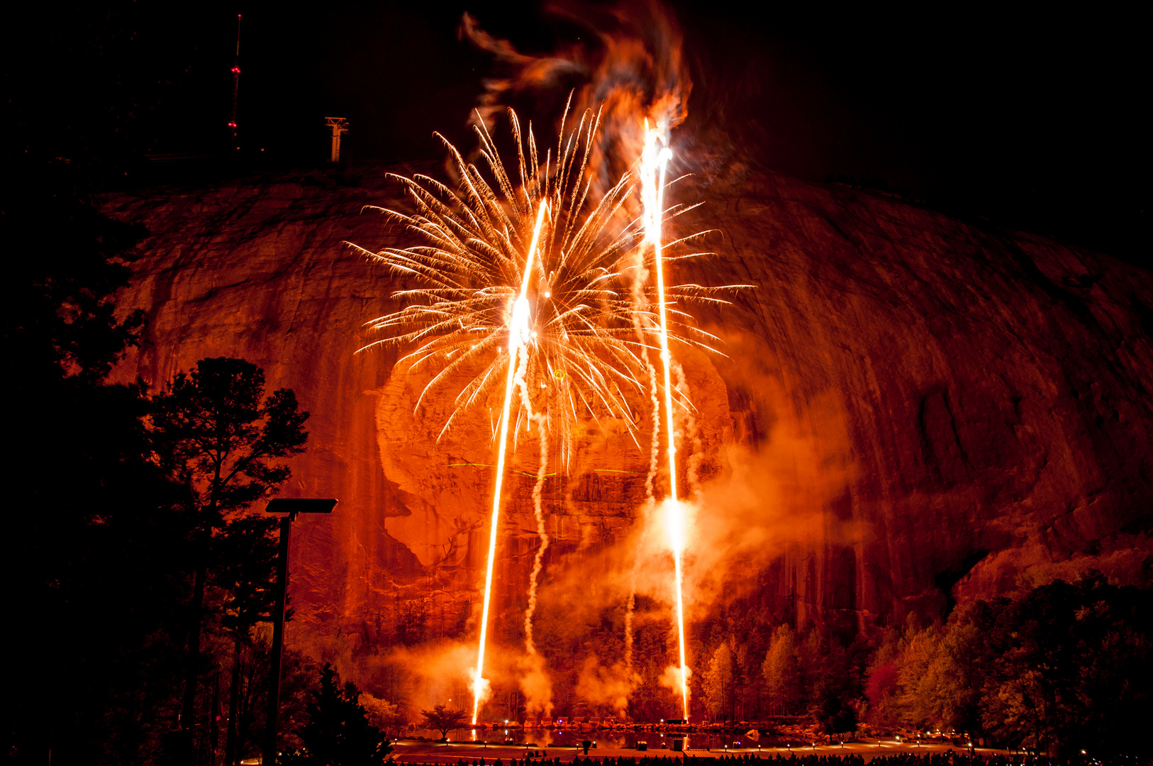 Stone Mountain, Feuerwerk 8