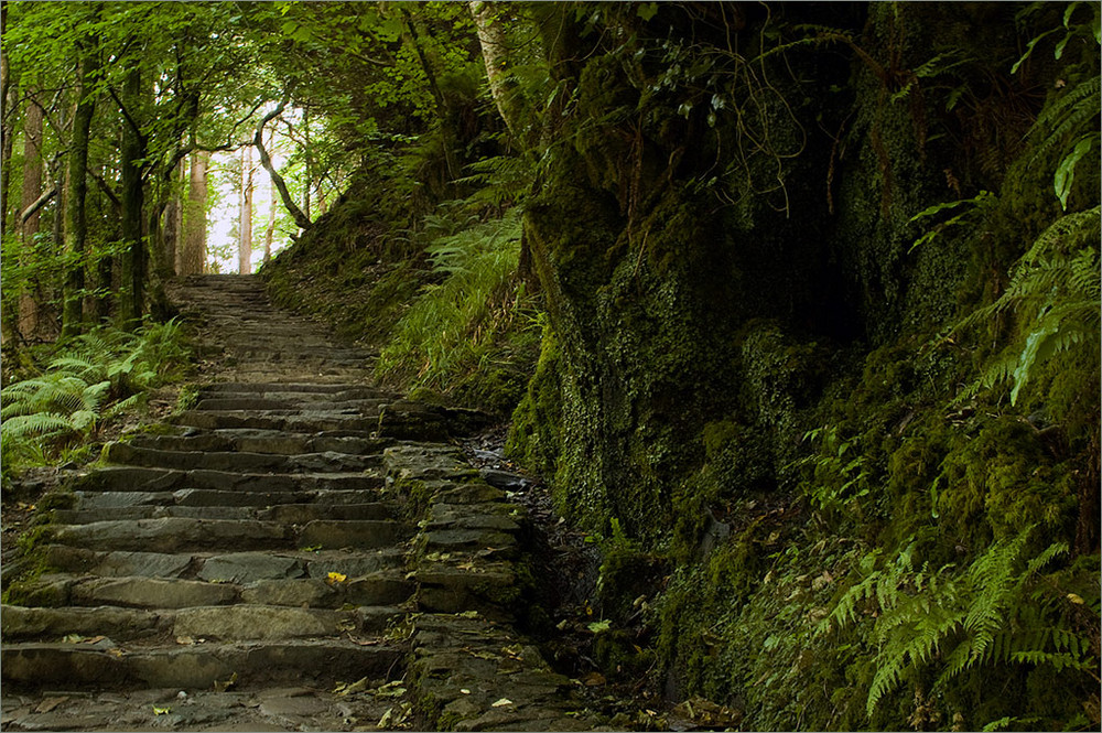 Stone stairs