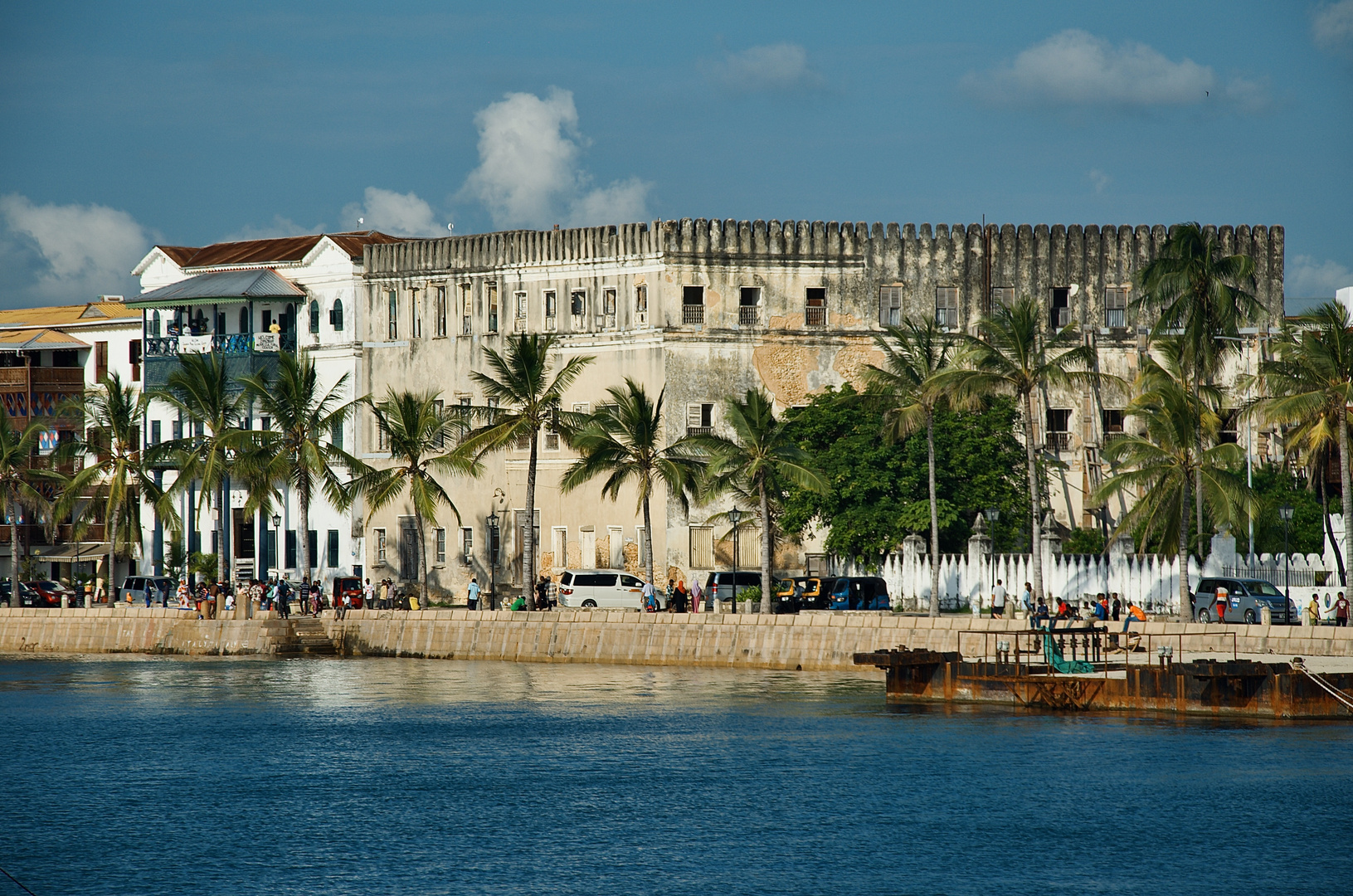 Stone Town, Zanzibar, Port, Stonetown, Tanzania, Africa, Capitol, waterfront, 