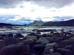 Stone, water and mountain