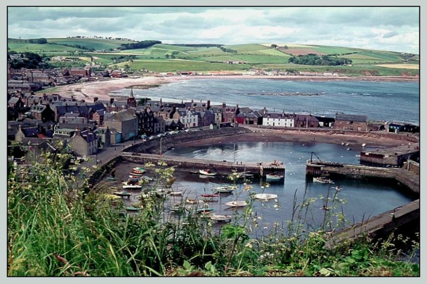 Stonehaven at low tide