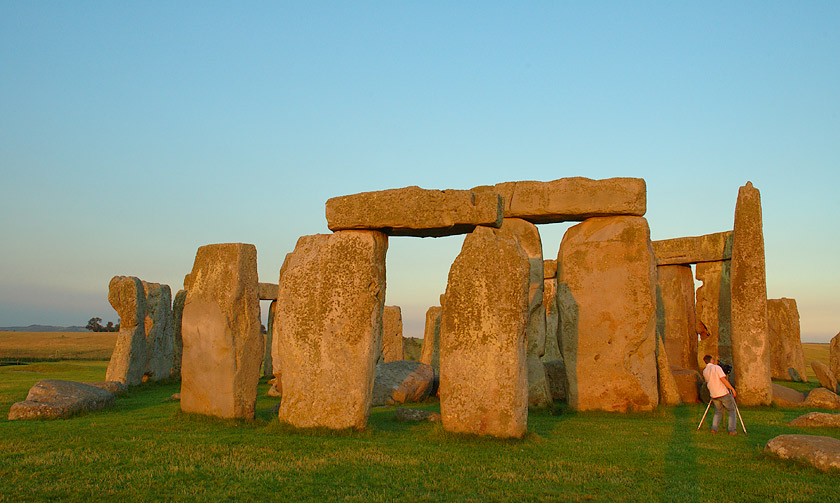 Stonehenge #8 - Größenvergleich