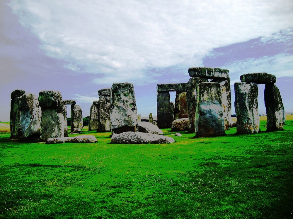 Stonehenge, a "watercolour"