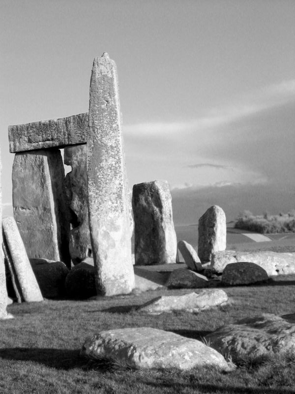 Stonehenge b/w