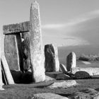 Stonehenge b/w