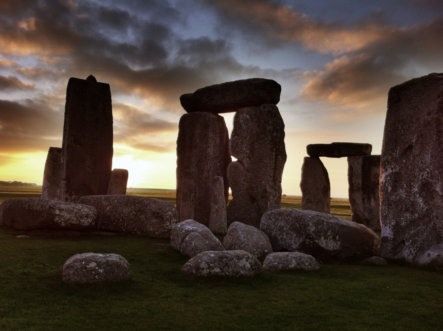 Stonehenge from within