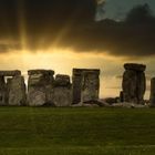 Stonehenge in der Abendsonne