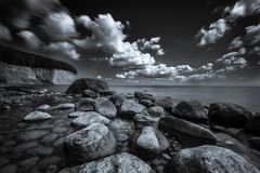 stones  and clouds