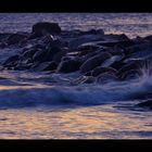 stones and sea