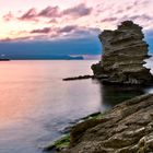 stones at sunset