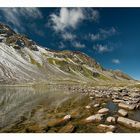 Stones in a lake