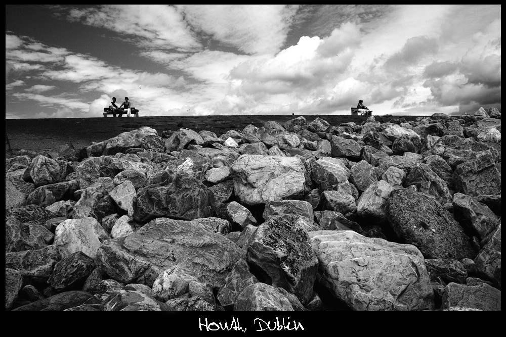 Stones in Howth, Dublin.