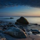 Stones in the evening light