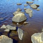 Stones in the lake