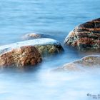 Stones in water