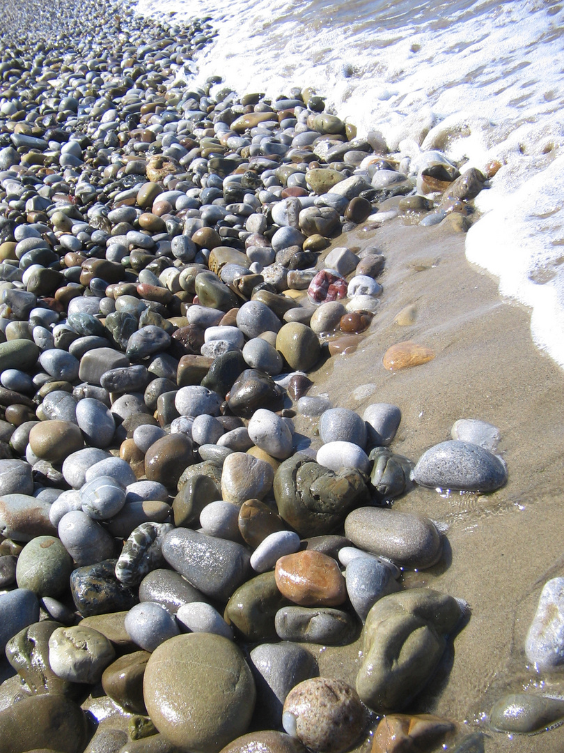 Stones on the beach