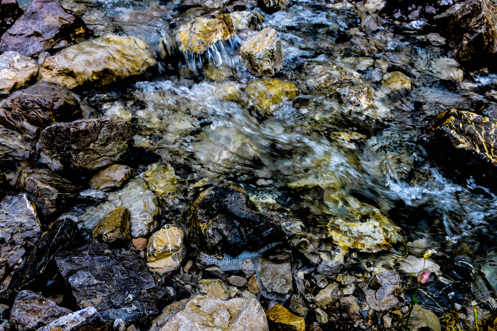 Stones Under Water